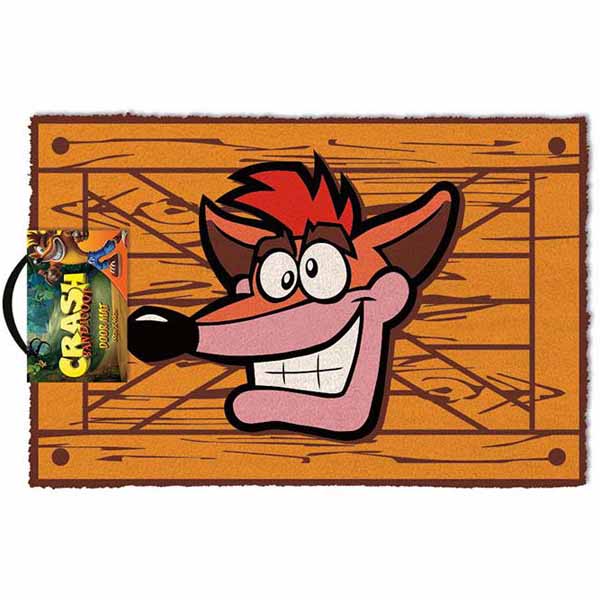 Rohožka Crash Bandicoot Doormat Extra Life Crate 40 x 60 cm