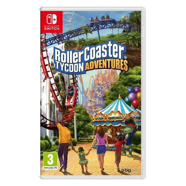 RollerCoaster Tycoon Adventures [NSW] - BAZAR (použité zboží)