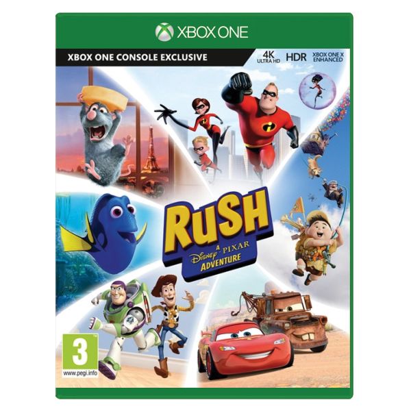 Rush: A Disney Pixar Adventure CZ[XBOX ONE]-BAZAR (použité zboží)