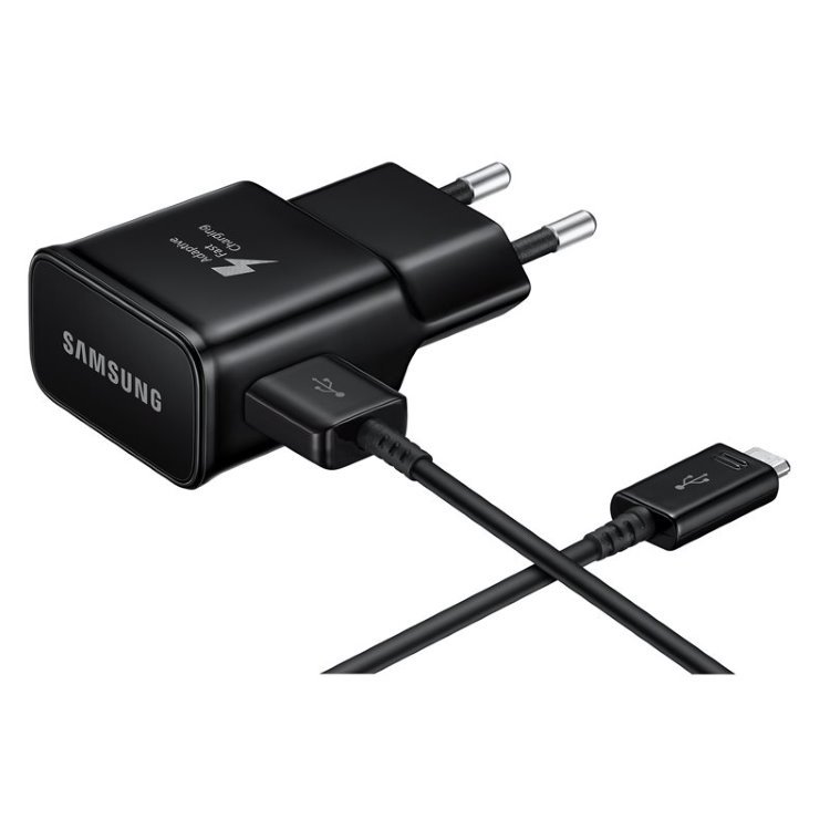Rychlonabíječka Samsung EP-TA20EBE s USB-C kabelem, Black