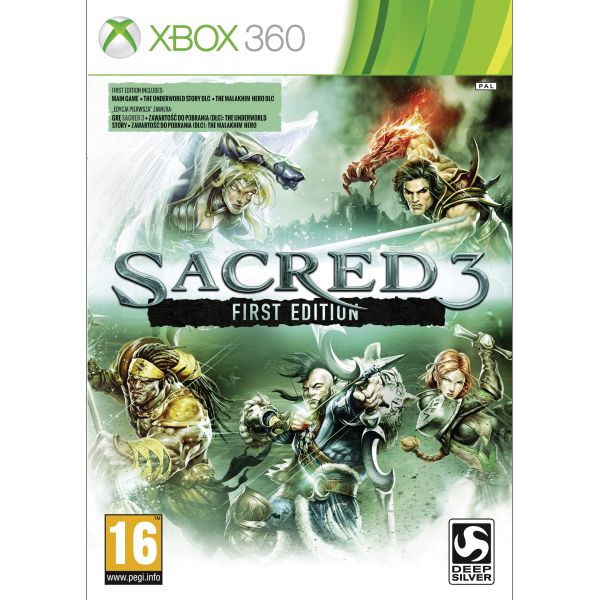 Sacred 3 (First Edition) [XBOX 360] - BAZAR (použité zboží)