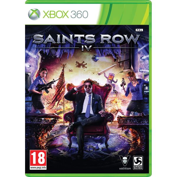 Saints Row 4[XBOX 360]-BAZAR (použité zboží)