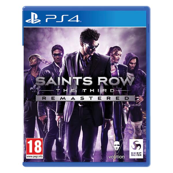 Saints Row: The Third (Remastered) CZ[PS4]-BAZAR (použité zboží)