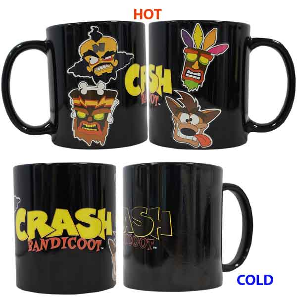 Šálek Crash Bandicoot Heat Changing
