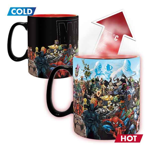Šálek Marvel Heroes Heat Change