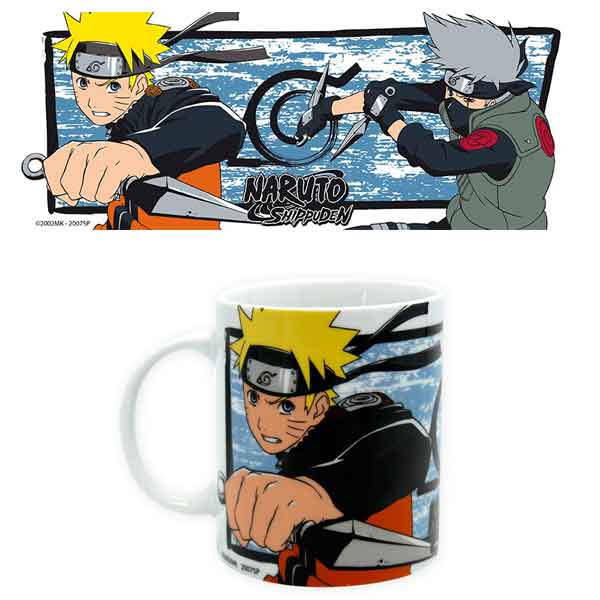 Šálek Naruto Shipuden-Kakashi and Naruto