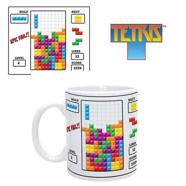 Šálek Tetris-Epic Fail