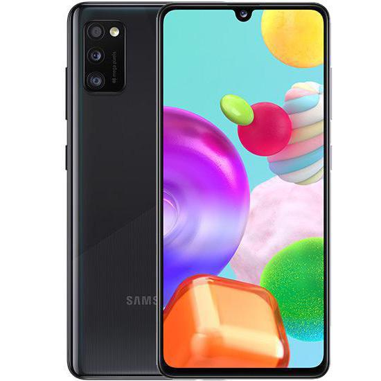 Samsung Galaxy A41-A415F, 4/64GB, Dual SIM | Black nové zboží, neotevřené balení