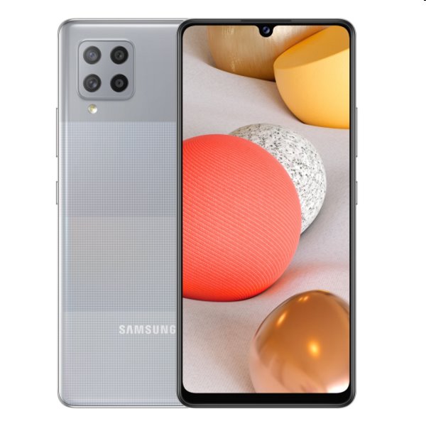 Samsung Galaxy A42 5G - A426B, 4/128GB, grey, Třída A - použité, záruka 12 měsíců