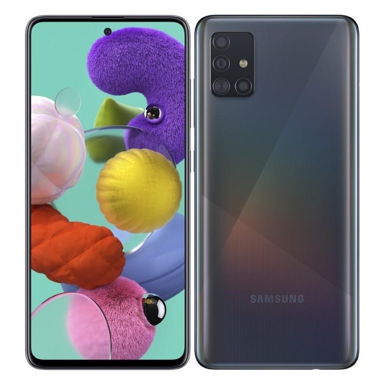 Samsung Galaxy A51 - A515F, 4/128GB, Dual SIM | Black, Třída C - použité, záruka 12 měsíců Samsung Galaxy A51 - A515F, 4/128GB, Dual SIM | Black, Třída C - použité, záruka 12 měsíců