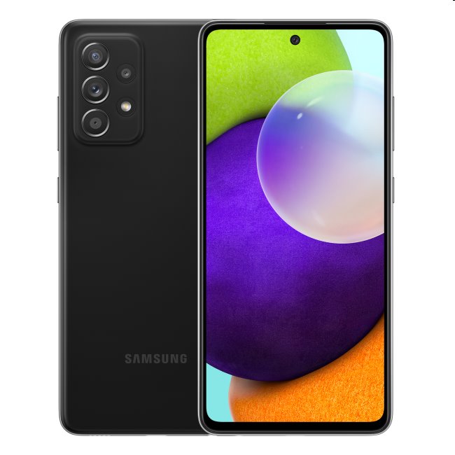 Samsung Galaxy A52 - A525F, 6/128GB |  Black - nové zboží, neotevřené balení