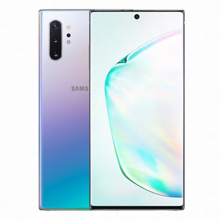 Samsung Galaxy Note 10 Plus - N975F, Dual SIM, 12/512GB, Aura Glow, Třída C - použito, záruka 12 měsíců