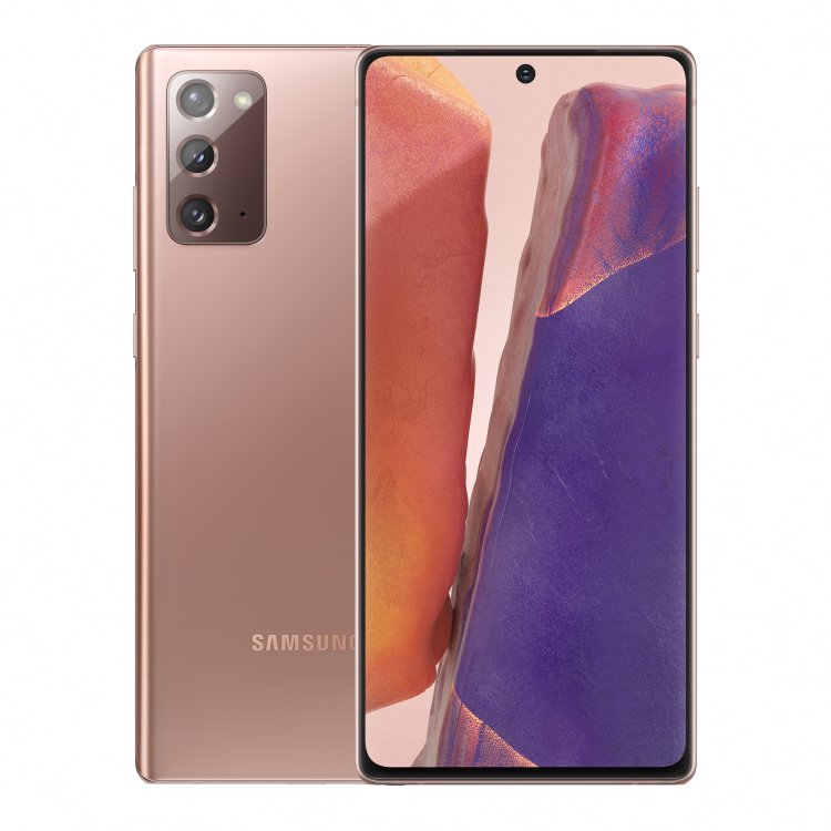 Samsung Galaxy Note 20 - N980F, Dual SIM, 8/256GB | Mystic Bronze, Třída B - použité zboží, záruka 12 měsíců