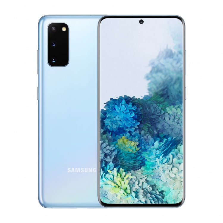 Samsung Galaxy S20-G980F, Dual SIM, 8/128GB, Cloud Blue-CS distribuce