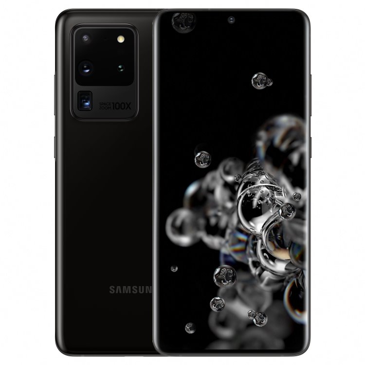 Samsung Galaxy S20 Ultra 5G - G988B, Dual SIM, 12/128GB | Cosmic Black, Třída A - použité zboží, záruka 12 měsíců