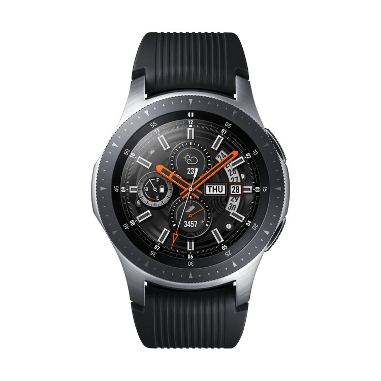 Samsung Galaxy Watch SM-R800, 46mm, multifunkční hodinky | Silver, Třída A - použité zboží, záruka 12 měsíců