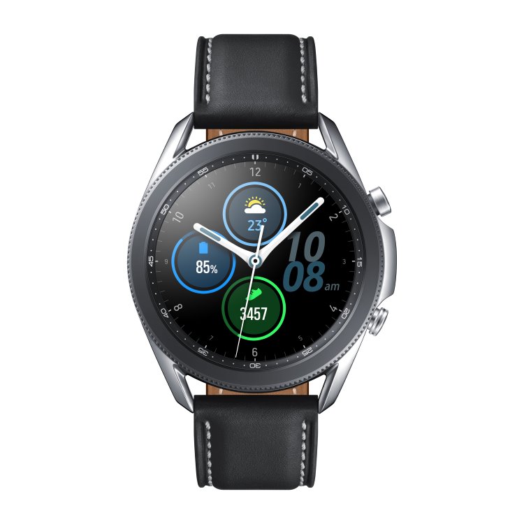 Samsung Galaxy Watch3 SM-R840, 45mm, Silver, Třída B - použité, záruka 12 měsíců