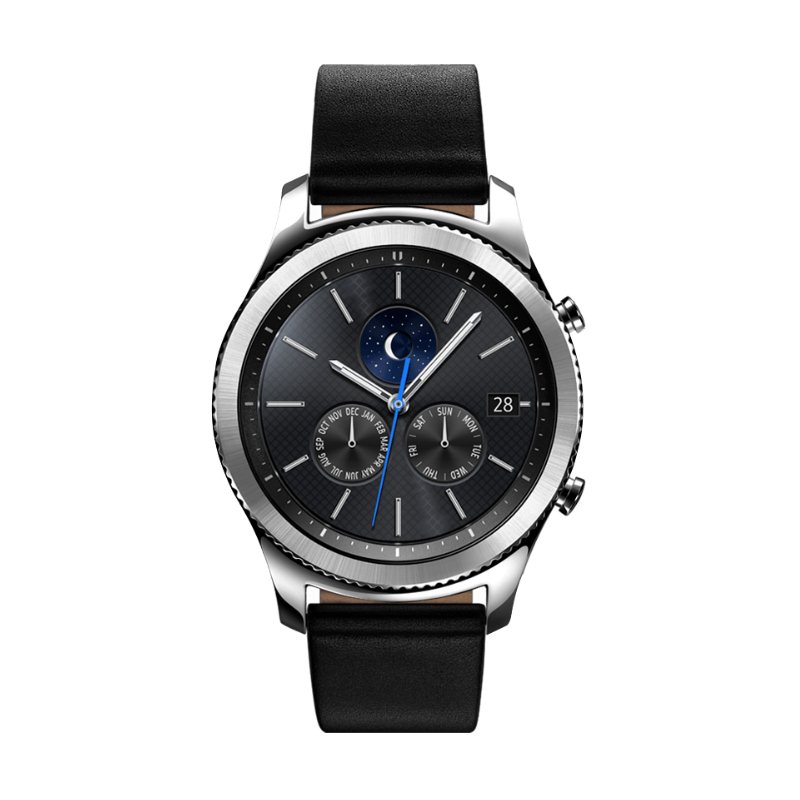 Samsung Gear S3 Classic, multifunkční hodinky | 
 Silver, Třída C-použité, záruka 12 měsíců