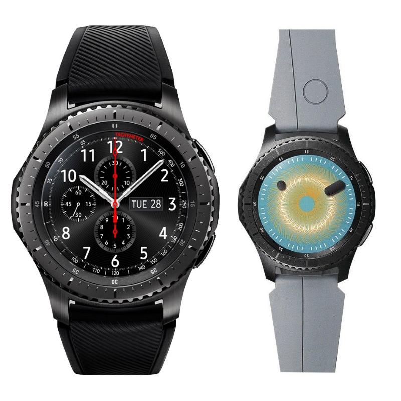 Samsung Gear S3 Frontier, multifunkční hodinky | 
 Space Gray, Třída B-použité, záruka 12 měsíců