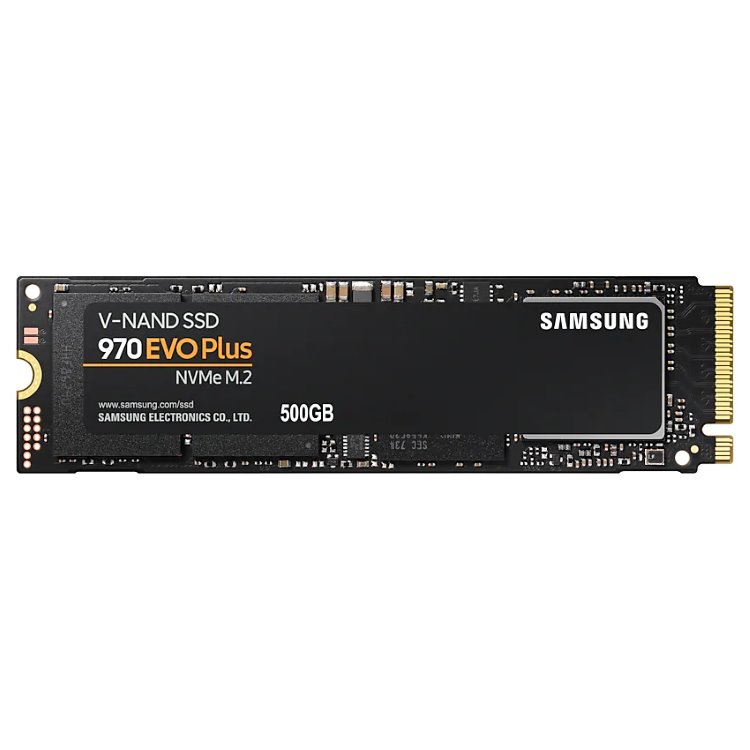 Samsung SSD 970 EVO Plus, 500GB, NVMe M.2-rychlost 3500/3200 MB/s (MZ-V7S500BW)