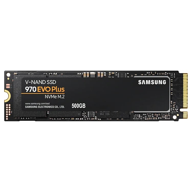 Samsung SSD 970 EVO Plus, 500GB, NVMe M.2 Samsung SSD 970 EVO Plus, 500GB, NVMe M.2