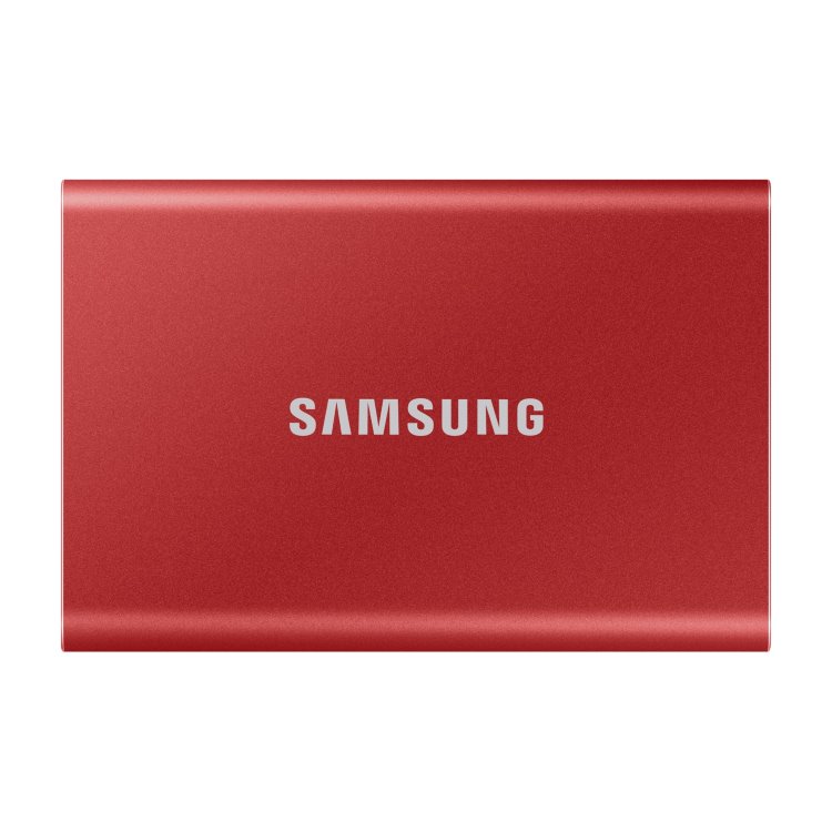 Samsung SSD T7, 1TB, USB 3.2, red