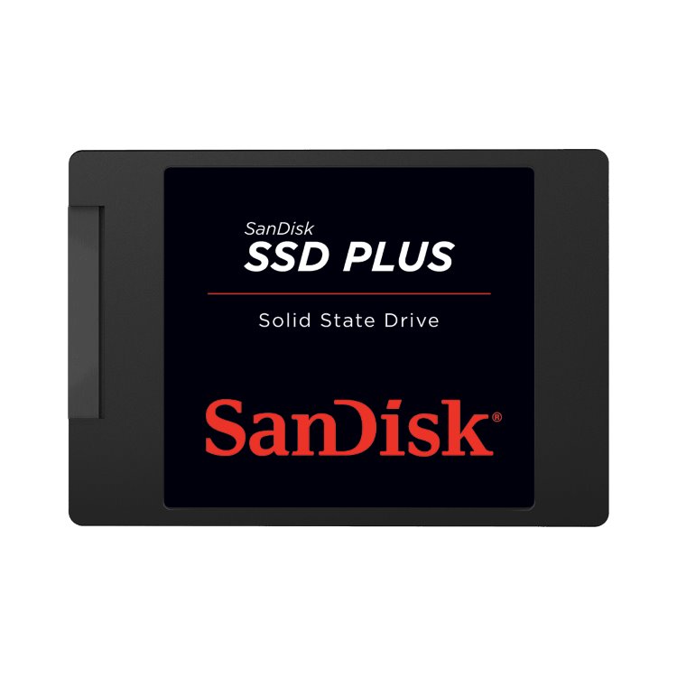Sandisk SSD Plus, 480GB, SATA III 2.5"-rychlost 535/445 MB/s (SDSSDA-480g-G26)