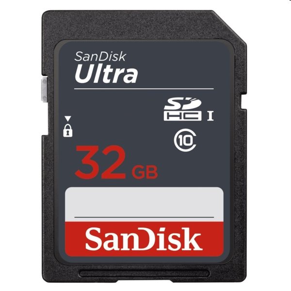 SanDisk Ultra Secure Digital SDHC UHS-I 32 GB | Class 10, rychlost 100MB/s (SDSDUNR-032G-GN3IN)