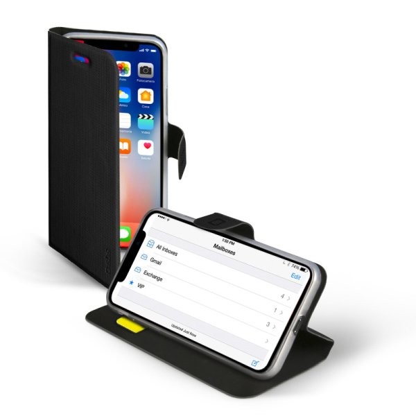 
Pouzdro SBS Sense Book pro iPhone X, černé