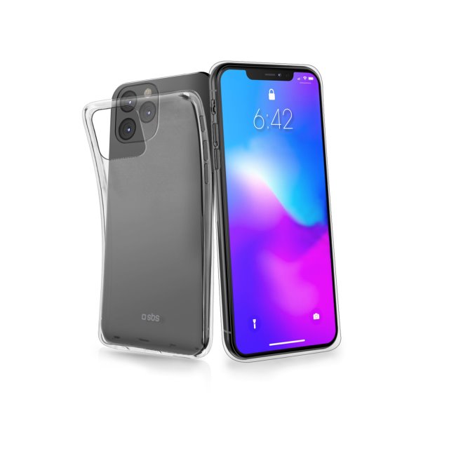 SBS Skinny Cover for iPhone 11 Pro Max, transparent SBS Skinny Cover for iPhone 11 Pro Max, transparent