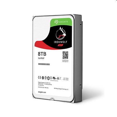 Seagate 8TB IronWolf 3,5 "/SATAIII/7200/256MB