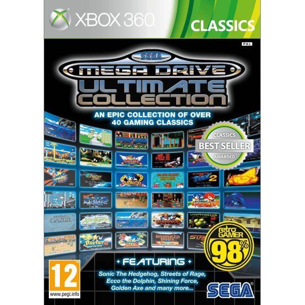 SEGA Mega Drive Ultimate Collection[XBOX 360]-BAZAR (použité zboží)
