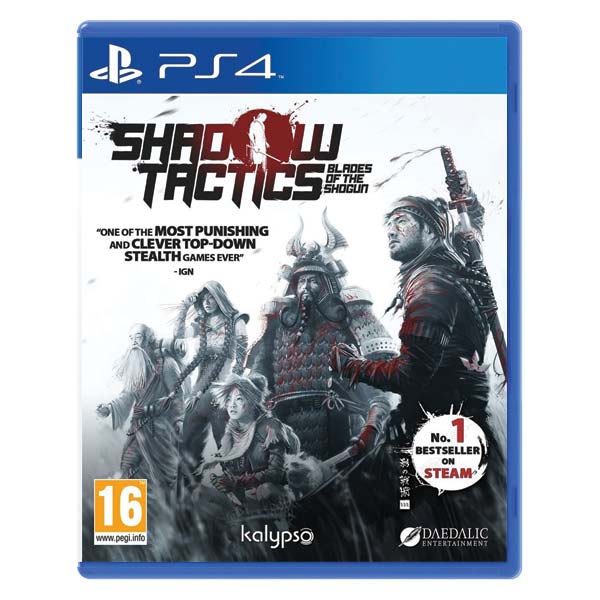 Shadow Tactics: Čepele Shogun[PS4]-BAZAR (použité zboží)