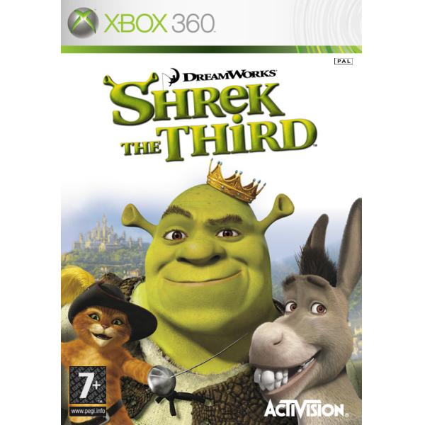 Shrek the Third[XBOX 360]-BAZAR (použité zboží)