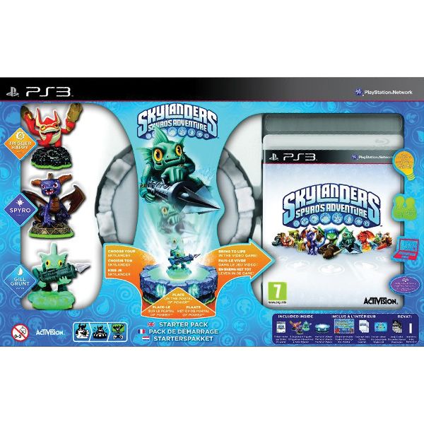 Skylanders: Spyro 's Adventure (Starter Pack) [PS3] - BAZAR (použité zboží)