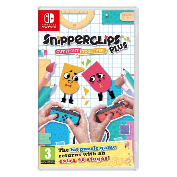 Snipperclips Plus: Cut it out, together! 
 [NSW]-BAZAR (použité zboží)