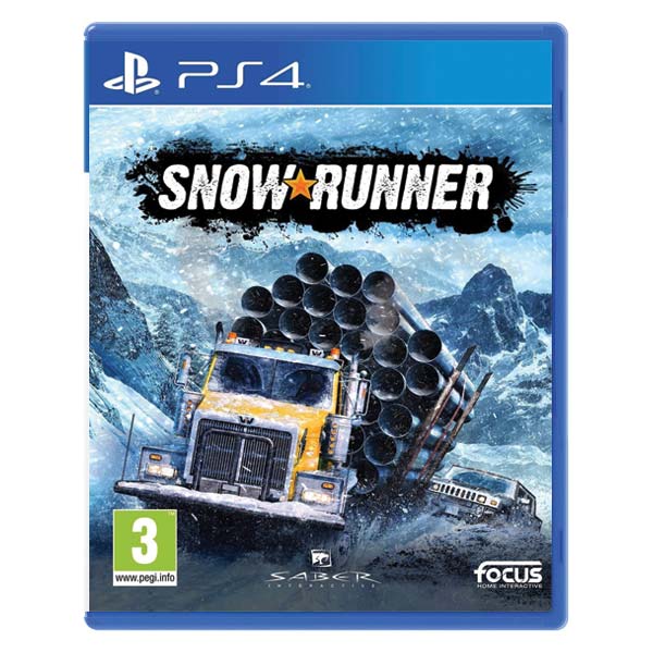 SnowRunner CZ[PS4]-BAZAR (použité zboží)