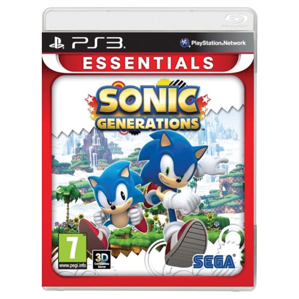 Sonic Generations[PS3]-BAZAR (použité zboží)