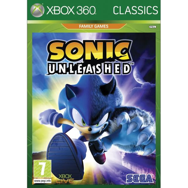 Sonic Unleashed[XBOX 360]-BAZAR (použité zboží)
