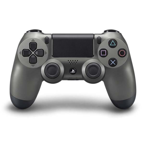 Sony DualShock 4 Wireless Controller, steel black - BAZÁR (použitý tovar , zmluvná záruka 12 mesiacov)