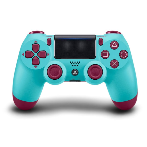 Sony DualShock 4 Wireless Controller v2, berry blue-BAZAR (použité zboží)