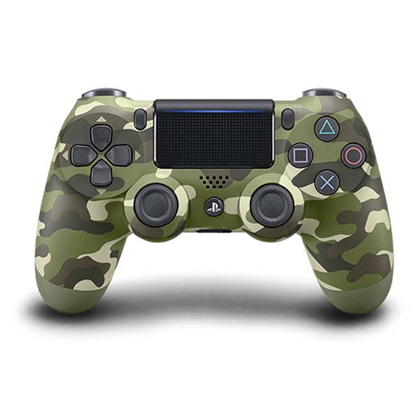 Sony DualShock 4 Wireless Controller v2, green camouflage