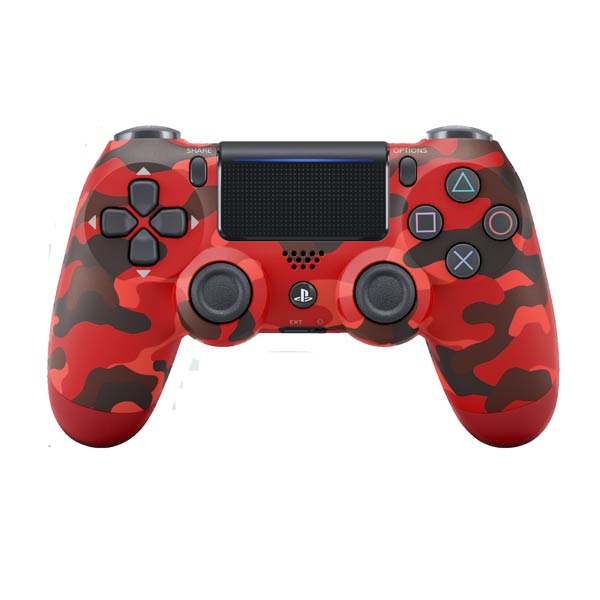 Sony DualShock 4 Wireless Controller v2, red camouflage