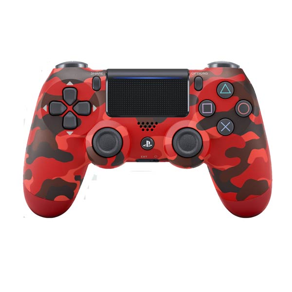 Sony DualShock 4 Wireless Controller v2, red camouflage Sony DualShock 4 Wireless Controller v2, red camouflage