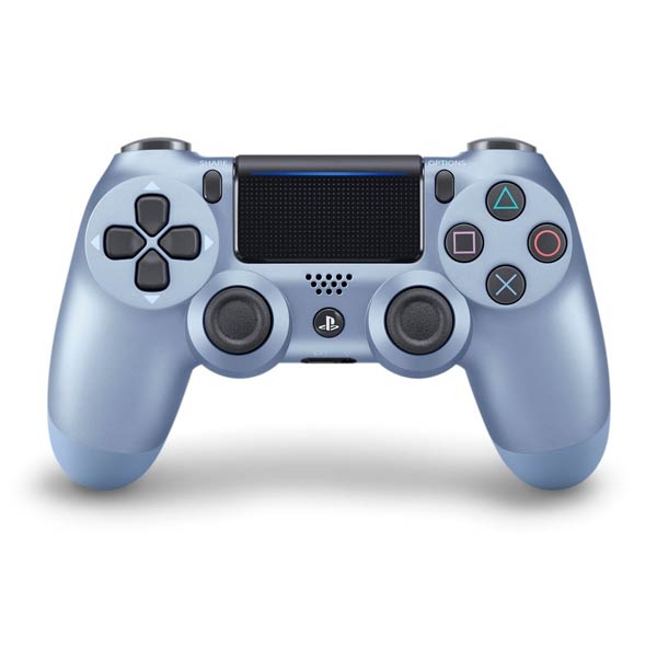 Sony DualShock 4 Wireless Controller v2, titanium blue