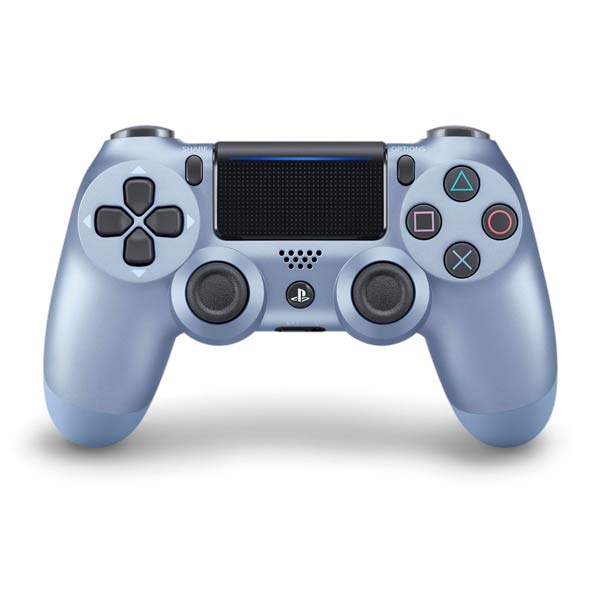 Sony DualShock 4 Wireless Controller v2, titanium blue-BAZAR (použité zboží)