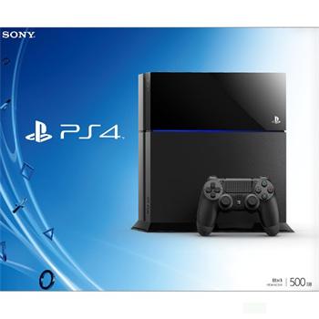 Sony PlayStation 4 500GB, jet black