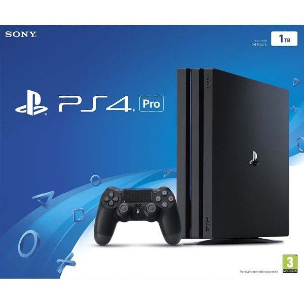 Sony PlayStation 4 Pro 1TB, jet black-BAZAR (použité zboží, smluvní záruka 12 měsíců)