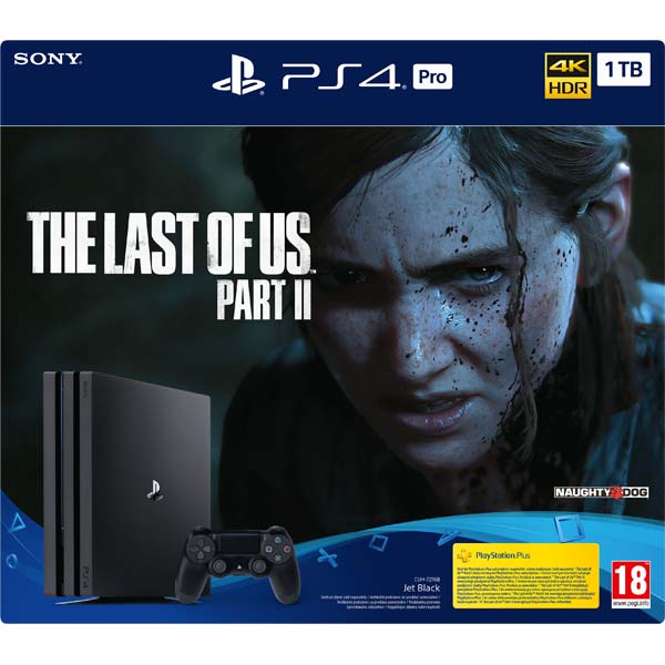 Sony PlayStation 4 Pro 1TB + The Last of Us: Part 2 CZ - OPENBOX (Rozbalené zboží s plnou zárukou)