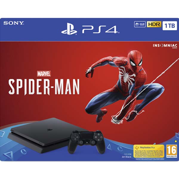 Sony PlayStation 4 Slim 1TB + Marvel 's Spider-Man CZ